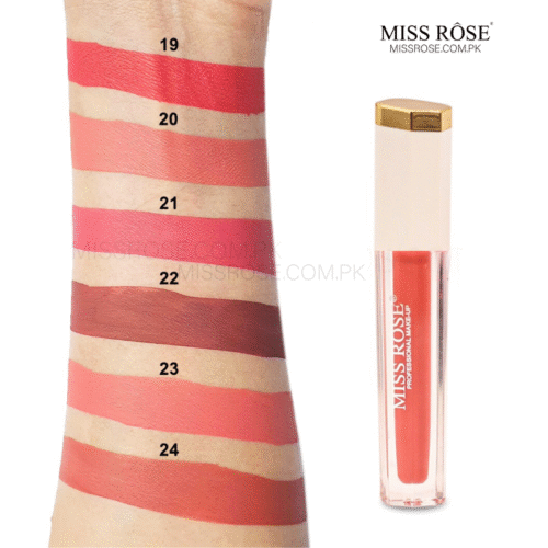 Miss Rose Super Matte Lipgloss 6 Pcs Set - 4 settings - Image 6