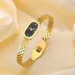 Stainless steel watch handcuff