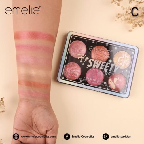 Emelie 6 colour blush kit - Image 4