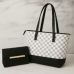 Big size LV tote bag high quality with clutch - Image 9