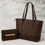 Big size LV tote bag high quality with clutch - Image 3