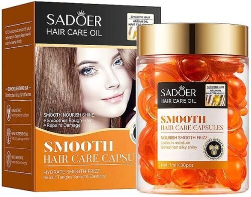 Sadoer capsule for hair cair argan oil - Image 4