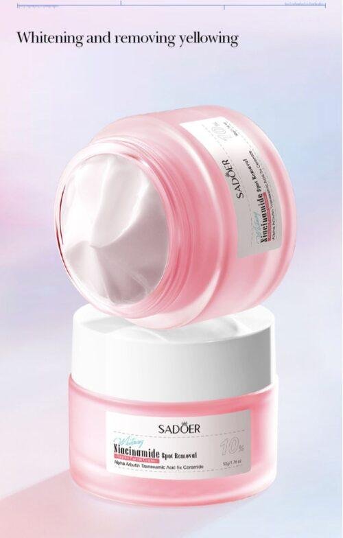 SADOER Niacinamide Spot Removal Repair Facial Cream 50G - Image 2
