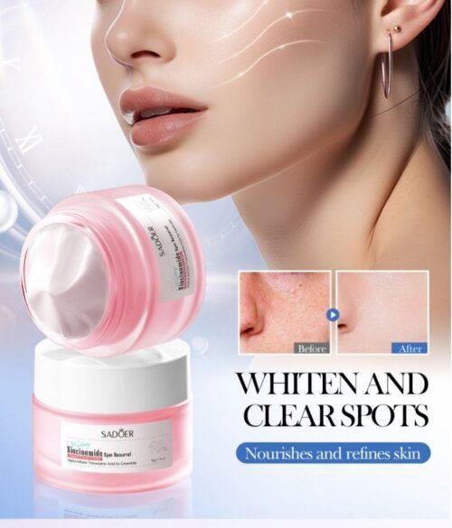 SADOER Niacinamide Spot Removal Repair Facial Cream 50G - Image 4