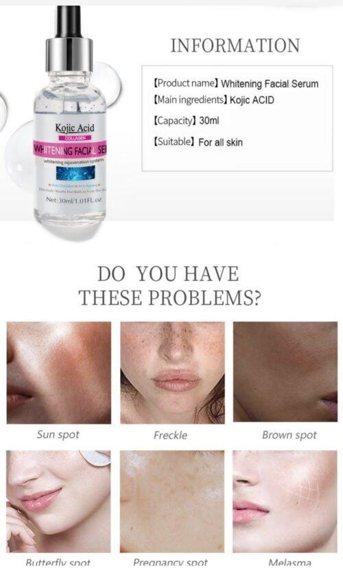Kojic Acid Whitening Facial Serum - Image 3