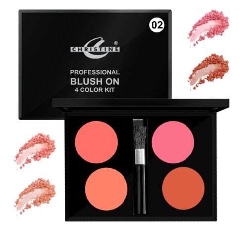 Christine 4 colour blush-on - Image 2