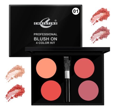 Christine 4 colour blush-on - Image 1