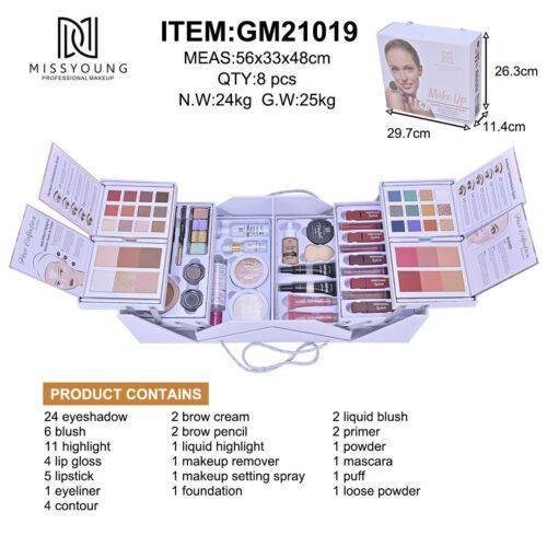 Miss Young 71 pcs Complete Makeup Kit - Image 5