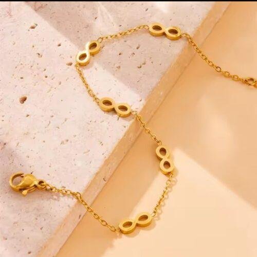 Stainless Steel Infinity Bracelet