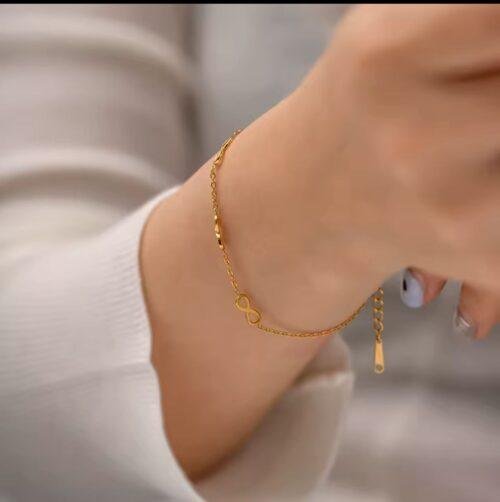 Stainless Steel Infinity Bracelet - Image 3