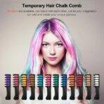 HairChalk - Temporary Colourful Chalk Comb 10 pcs Set - Image 2