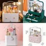 Multifunction Dust Proof Cosmetic Organizer - Image 4