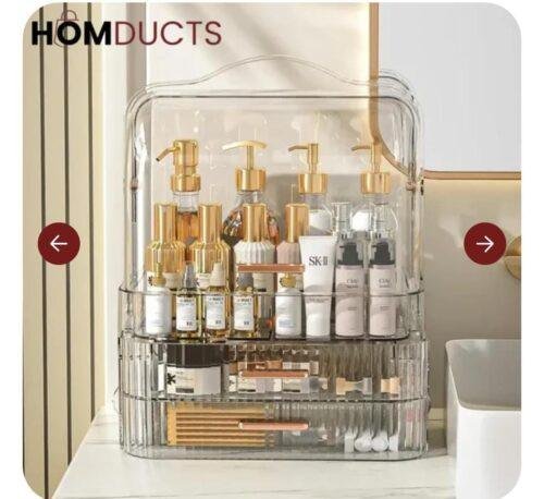 Transparent Cosmetics Organizer - Image 4