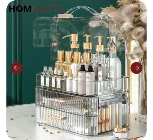 Transparent Cosmetics Organizer - Image 3