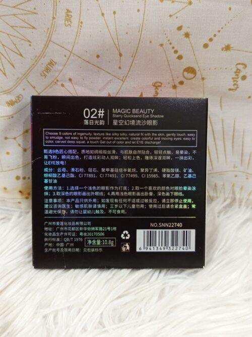 Senana 9 colour Eyeshadow Kit - Image 5