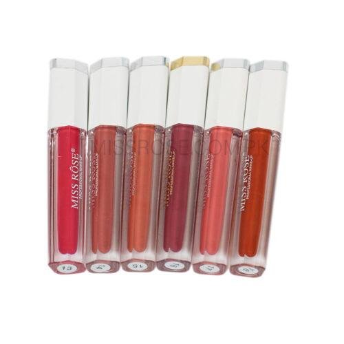 Miss Rose Super Matte Lipgloss 6 Pcs Set - 4 settings - Image 3