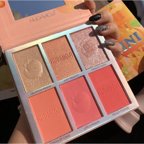 Huda moji 6 in 1 highlighter and blush